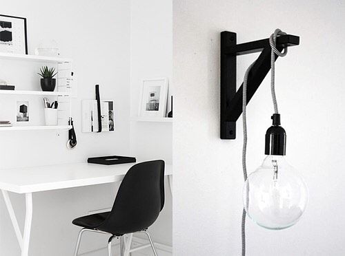 Black And White Decor Ideas And Free Graphic Printables Salas
