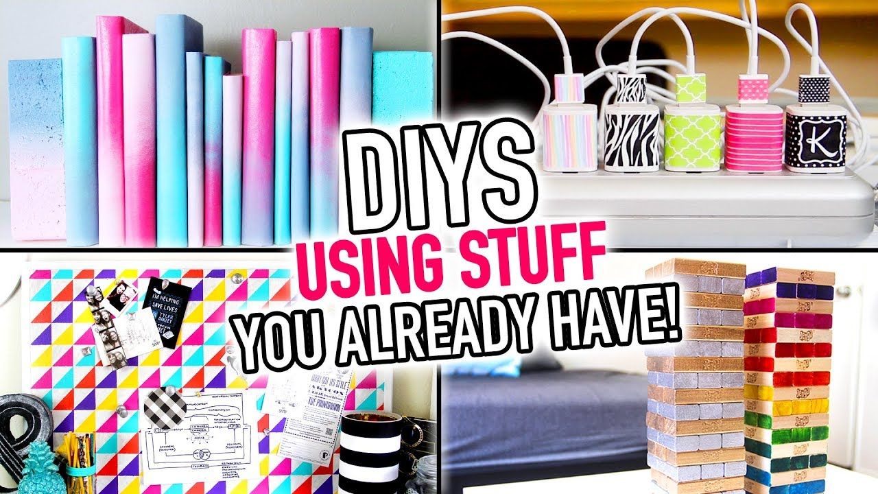 Diy Room Decor With Stuff You Already Have