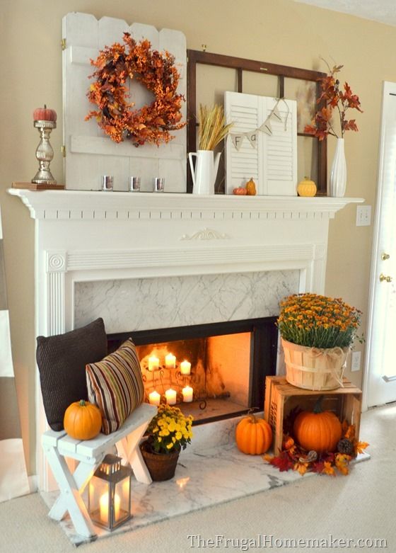 Fall Living Room Home Decor Idea Interior Design Inspo In