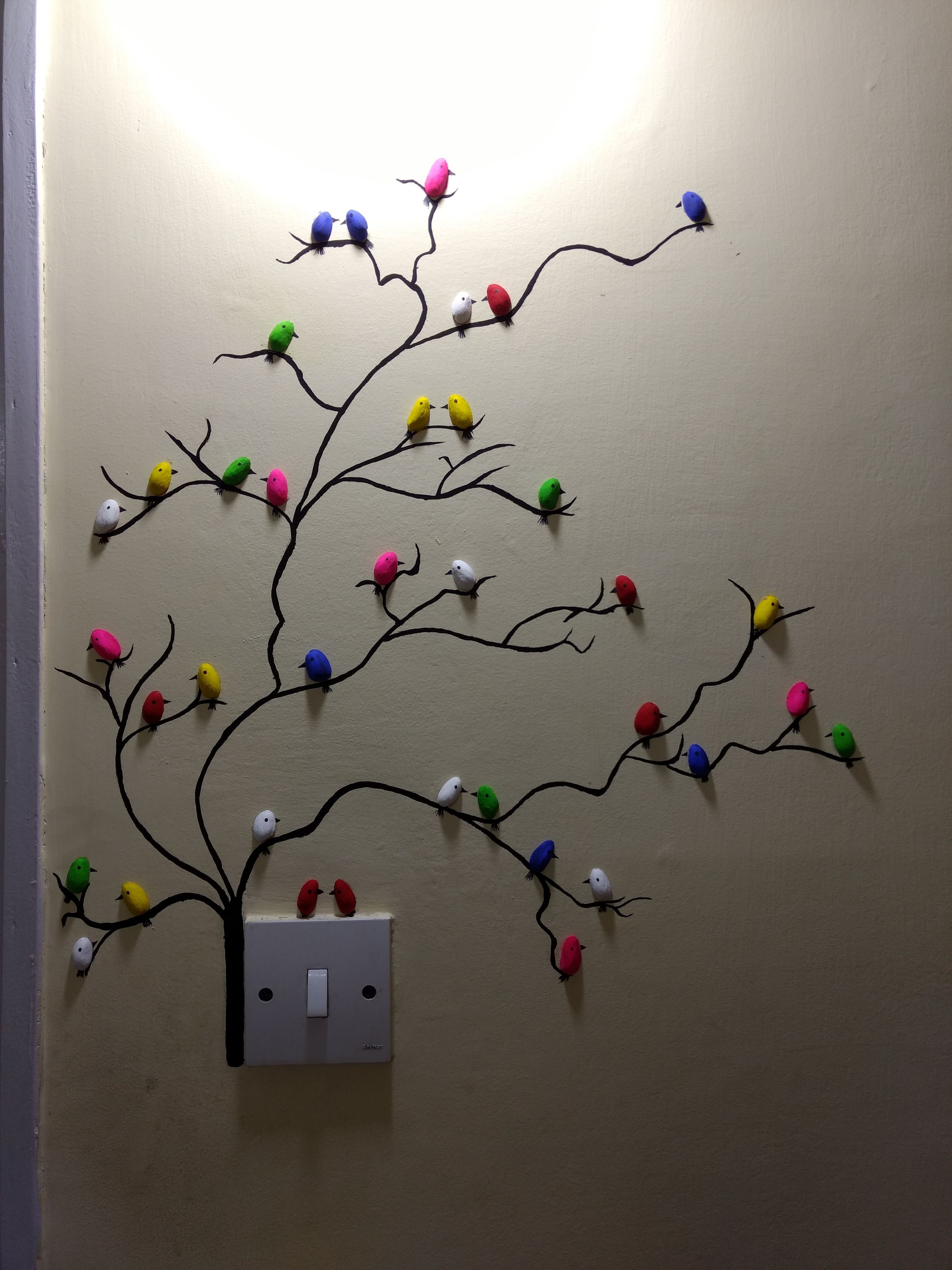 Room Decor Diy Handmade Easy Wall Painting