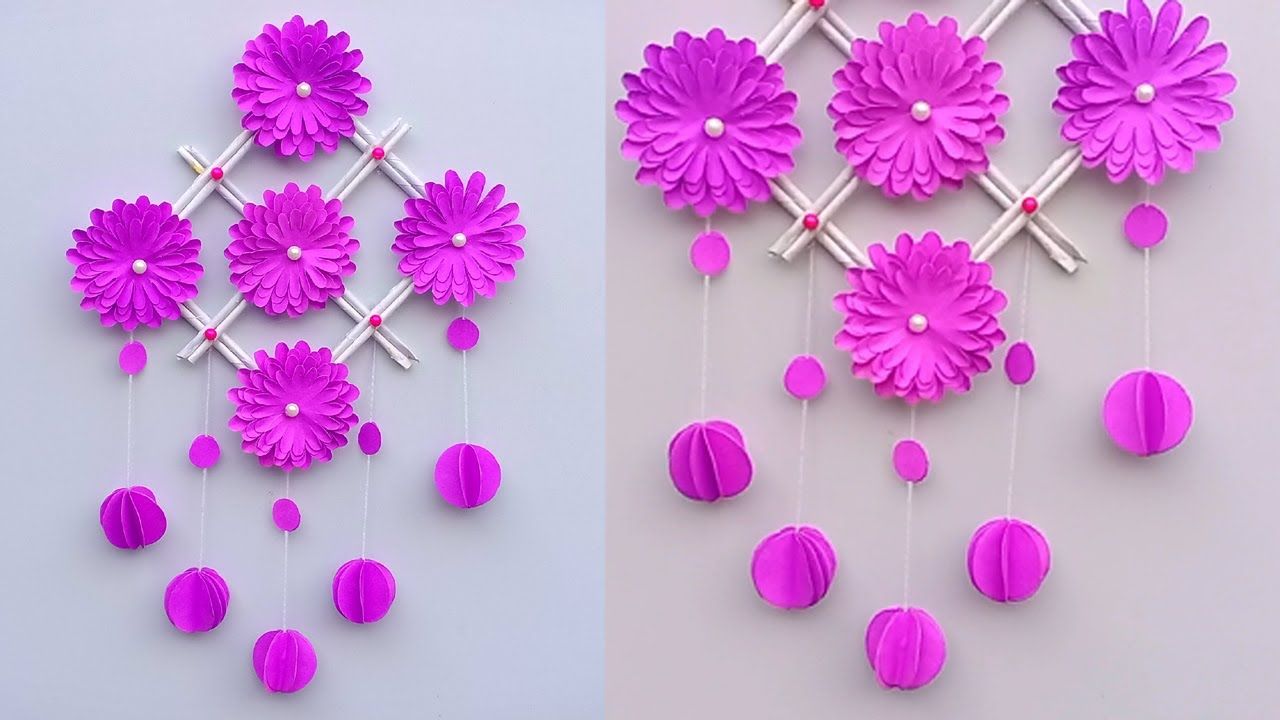 Layered Fan Art Piece Paper Wall Art Diy Paper Wall Decor